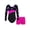 Pegasus, variant on CHICTRY Girls Long Sleeve Gymnastics Unitard with Shorts 2 Piece Ballet Dance Outfits Fitness Gym Workout Star 12