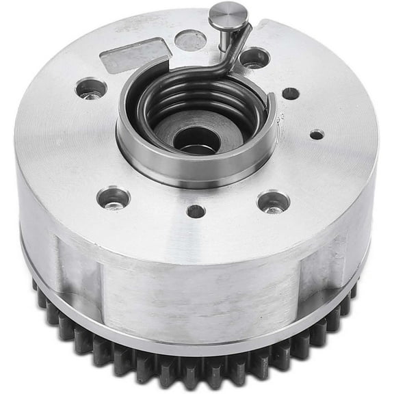 A-Premium Exhaust Engine Variable Valve Timing VVT Sprocket Gear Camshaft Phaser Adjuster Compatible with Hyundai Elantra 2017 2018 2019 2020 1.4L, Replace# 2437003000