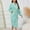 Green, variant on Hauaitttt Women Coral Velvet Mid Length Nightgown Color Contrast Home Bathrobe Coat Tie Women Womens Robes Full Length Womens Robes with Zipper Size 4x Long Hooded Robes for Women Zipper Women s