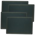 thumbnail image 4 of WHAMVOX  4 Pcs Anti-slip Heat-insulated Placemat Dining Table Meal Child Dark Green, 4 of 8