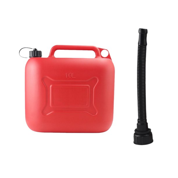 Bidón de para líquidos, resistente, a prueba de fugas, para garaje, portátil, para aventuras, todoterrenos, vehículos todoterreno, remolques. 10 L