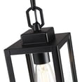 thumbnail image 7 of Pendant Light Fixture, Black Modern Exterior Ceiling Lighting for Kitchen Porch Front Door, 7 of 7