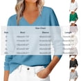 thumbnail image 4 of Smsaxvxz Sweaters for Women Fall Fashion V Neck Long Sleeve Soft Loose Knit Winter Pullover Tops Wine L, 4 of 4