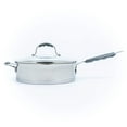 thumbnail image 2 of David Burke Stature 4Quart tall sauce pot with pour sides and strain lid, 2 of 5