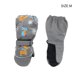 thumbnail image 2 of Ounissouiy 6 pares de manoplas impermeables para niños, dibujos animados cálidos, equipo deportivo de conejito, suministros de esquí, patrones, Suministros térmicos gris M, 2 of 6