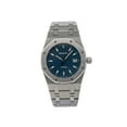 thumbnail image 1 of Pre-Owned Audemars Piguet Royal Oak Lady 67650ST 33MM Blue Dial With Stainless Steel Bracelet, 1 of 5