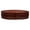 Brown, variant on 2 7/8" (72mm) Wide High Waist Perforated Braided Leather Belt
