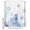 Blue, variant on Aqua Coastal Bathroom Shower Curtains with 12 Hooks Waterproof Shower Curtain for Stalls and Bathtubs Summer Ocean Coral Jellyfish Seahorse Starfish Decorative Bathroom Privacy Curtain 60x72 Inches