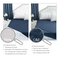 thumbnail image 3 of Unique Bargains All Around Waterproof Mattress Protector Breathable and Comfortable Bed Cover, White 75x39 Inch,Microfiber Polyester, 3 of 10