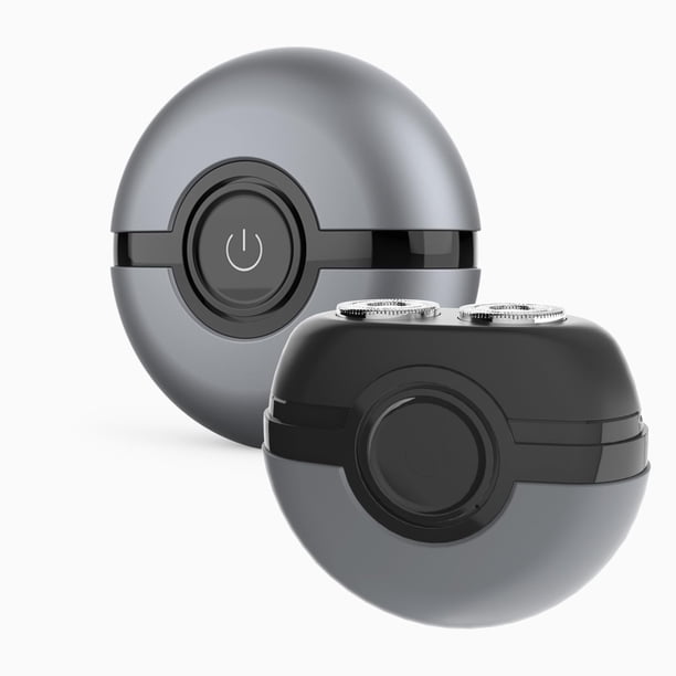 PHOCAR Afeitadora Eléctrica Esférica, Diseño Minimalist, Rasuradora Eléctrica Portátil para Hombre con Motor de Levitación Magnética, Cabezal Doble Lavable, USB-C Recargable, Compacta de Bolsillo para