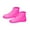 Pink, variant on PPLoney Waterproof Rubber Shoe Covers for Rain and Snow - Thickened Outdoor Boot Protectors in Multiple Colors for Men and Women - Reusable Slip-on Design for All Seasons