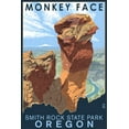 thumbnail image 3 of 15 fl oz Ceramic Mug, Smith Rock State Park, Oregon, Monkey Face, Dishwasher & Microwave Safe, 3 of 3