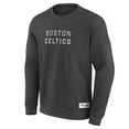 thumbnail image 2 of Men's Fanatics Gray Boston Celtics Elements Future Ground Lettering Pullover Sweatshirt, 2 of 3