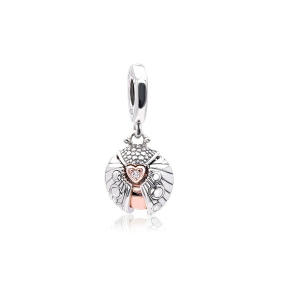 Pandora Club 2022 Ladybird & Heart Dangle Charm