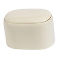 thumbnail image 4 of jifeng Desktop Trash Can Small Cartoon Waste Basket for Desk Household Coffee Table Light Yellow, 4 of 9
