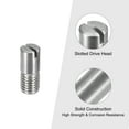 thumbnail image 4 of Uxcell 5 pack M10 x 25mm Slotted Cylindrical Pin 304 Stainless Steel Dowel Locating Pin, 4 of 6