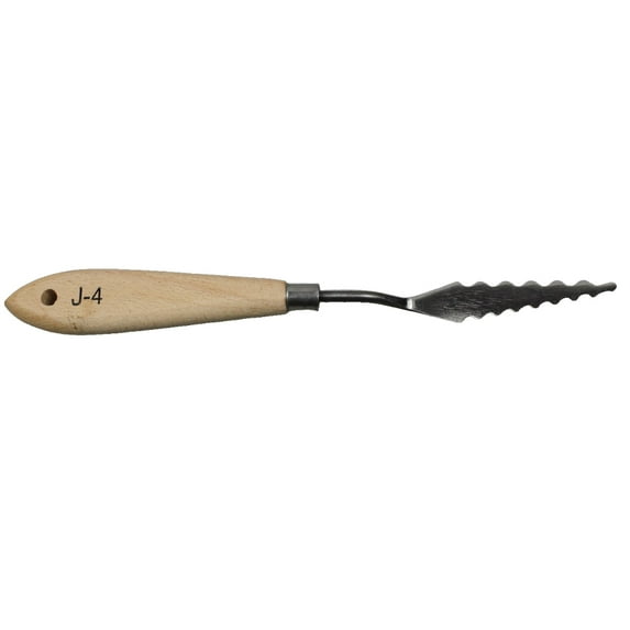 Linyer Palette Spatula Oil Painting Stainless Iron Artist Mixing Scraper Portable Home Paint Tool Accessories for Teacher Type 4