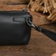 thumbnail image 3 of Color café-Nuevo bolso de mano de piel auténtica para hombre, cartera ultra suave con capa de piel de vaca, cartera larga elegante y sencilla con piel de vaca para teléfono móvil, 3 of 5