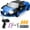 blue, variant on AIGIA 1:24 Scale Remote Control Car RC Drift Car 2.4GHz 4WD 15KM/H High Speed Two Batteries and Extra Tires Toys