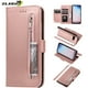 thumbnail image 2 of Funda de cuero con cremallera A52 A72 para Samsung Galaxy S22 S21 S20 FE S10 S9 S8 Plus Note 8 9 10 20 Ultra A12 A32 A51 A71 A70 A50 Tan Jianjun unisex, 2 of 2
