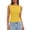 34# Yellow, variant on Womens Boat Neck Tank Tops Sleeveless Slim Fit Shirts Summer Going Out Y2K Fashion Clothes White XL