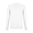 thumbnail image 5 of Bibifish Womens Sweaters Solid Color Casual Long Sleeve Crew Neck Pullover Sweaters Loose Fit Basic Classic Knitted Pullover Ssweaters, 5 of 7