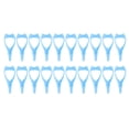 thumbnail image 2 of Mascara Shield Guard Eyelash Comb Helper Tool for Makeup Assistant Beginners 20PCS, 2 of 7