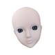 thumbnail image 5 of Cabeza de muñeca femenina 1/6 de 30 cm, decoración BJD, ojos 3D de 30 cm, piezas de muñeca DIY para articulación esférica ojos grises, 5 of 9
