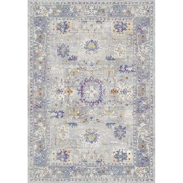Dynamic Rugs VY247981975 2 ft. x 3 ft. 11 in. Valley 7981 Rectangle Traditional Area Rug - 975 Grey, Gold & Blue