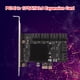 thumbnail image 2 of Adaptador PCIE Adaptador PCIE SA3112J 12 puertos 6Gbps PCI-Express X1 a tarjeta de expansión SATA 3.0 Hugtrwg  Para estrenar, 2 of 8