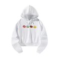 thumbnail image 2 of Sudadera con Capucha Informal para Mujer, Sudadera con Capucha, Sudadera de Manga Larga, Disfraz, Top Corto, Ropa para Mujer para Caminar Por La Calle SG, 2 of 10