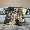 thumbnail image 2 of ARISTURING  Cute Tiger Cub Blanket Cozy Warm Soft Plush Throw for Couch Sofa Bed, 2 of 6