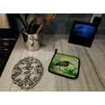 thumbnail image 3 of Carolines Treasures 7.5 x 7.5 in. Green Heron Pot Holders - Set of 2, 3 of 5