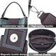 thumbnail image 3 of Bolso tipo cubo de nueva moda, bolso bandolera informal retro de piel sintética, 3 of 5