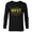 Black, variant on Star Wars Best Wifey in the Galaxy Birthday Anniversary- Long Sleeve T-Shirt for Men - Customized-Navy