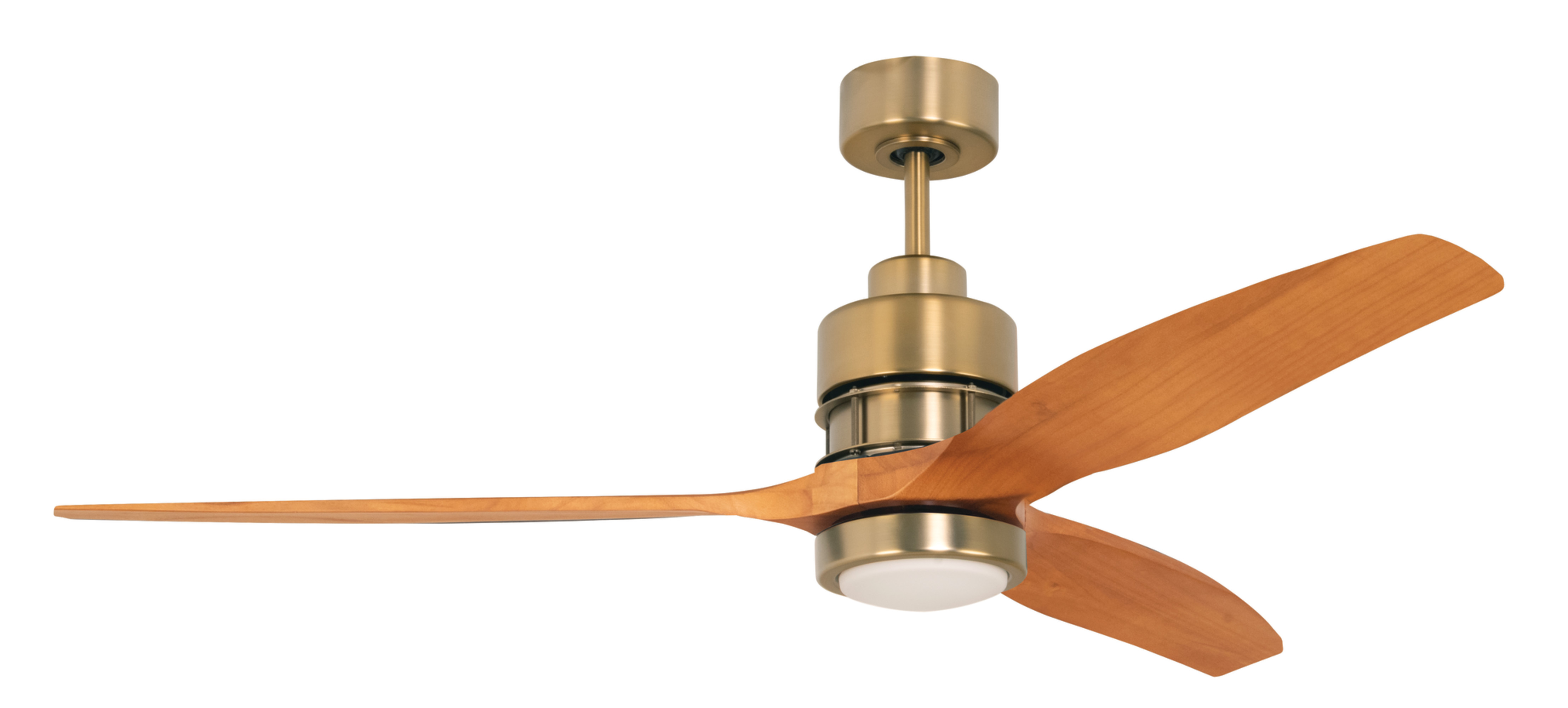 brass acrylic ceiling fan