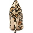 thumbnail image 3 of Sam Edelman Hazel New Nude Leopard Stiletto Heel Pointy Toe Slip On Leather Pump (New Nude Leopard, 13), 3 of 3