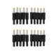 thumbnail image 1 of Adaptador de Conector de Soldadura Hugo 20 Piezas 5,5 mm x 2,5 mm Enchufe de alimentación de CC macho, 1 of 9
