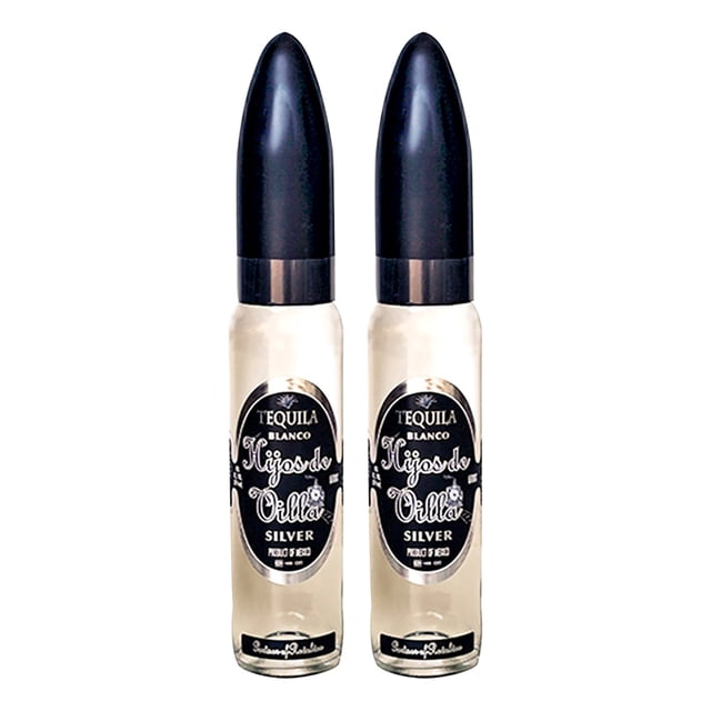 Duo Pack Tequila Hijos De Villa Edición Bala Blanco 750ml Hijos de Villa Tequila, Blanco