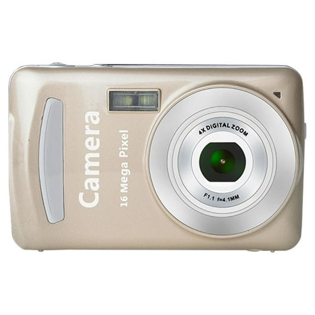 Cámara digital HD 1080P para el hogar, videocámara réflex digital de 16 MP, zoom digital 4X y pantalla LCD de 1,77 pulgadas.