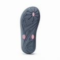 thumbnail image 5 of Okabashi Breeze Women's Flip Flops-Slate/Blossom-S, 5 of 6