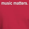 thumbnail image 3 of CafePress - Music Matters Dark T Shirt - Men's Classic Graphic Cotton T-Shirt, 3 of 4