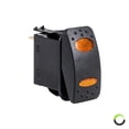 thumbnail image 3 of 5pc 12V DC 20A 4-Pin LED ON-(ON) SPDT Rocker Switch Kit - AMBER, 3 of 4
