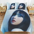 thumbnail image 1 of Lisa Lightweight Comfort Soft Touch Zipper Closure Weave Duvet Cover Sets for Sleeping, 1 of 5