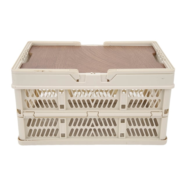 Cesta De Picnic Grande De 35 Litros Con Bolsillos Internos, A PRUEBA DE FUGAS Y AISLADA, PLEGABLE PARA ALMACENAMENTO DE CAMPING