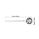 thumbnail image 2 of AURARMLET 2Ud Cucharones De Servir Acero Resistente Con Ergonómico Para Salsas Y Guisos En, 2 of 8