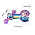 thumbnail image 4 of HWRETIE Metal Sliding Desk Tools Stress Relief Mechanical Decoration, 4 of 7