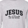 thumbnail image 4 of Inktastic Jesus is the Reason for the Season Long Sleeve Youth T-Shirt, 4 of 5