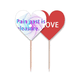 thumbnail image 1 of Palillos de dientes bandera etiqueta de amor selección de pastelitos, 1 of 4