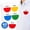 Multicolor, variant on Hello My Name Is Stickers, 40 PCS Large Round Name Tag Stickers, 3.15 Inch Writable Labels for Classroom, Events, Office, Parties & Teachers